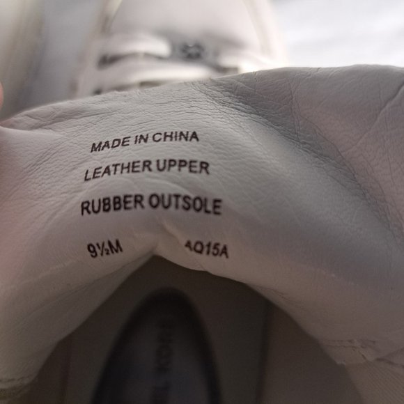 MICHAEL KORS LEATHER SNEAKERS Sz 9.5 METAL CLIP ZIP RARE COLLECTOR STUNNING - Picture 9 of 14